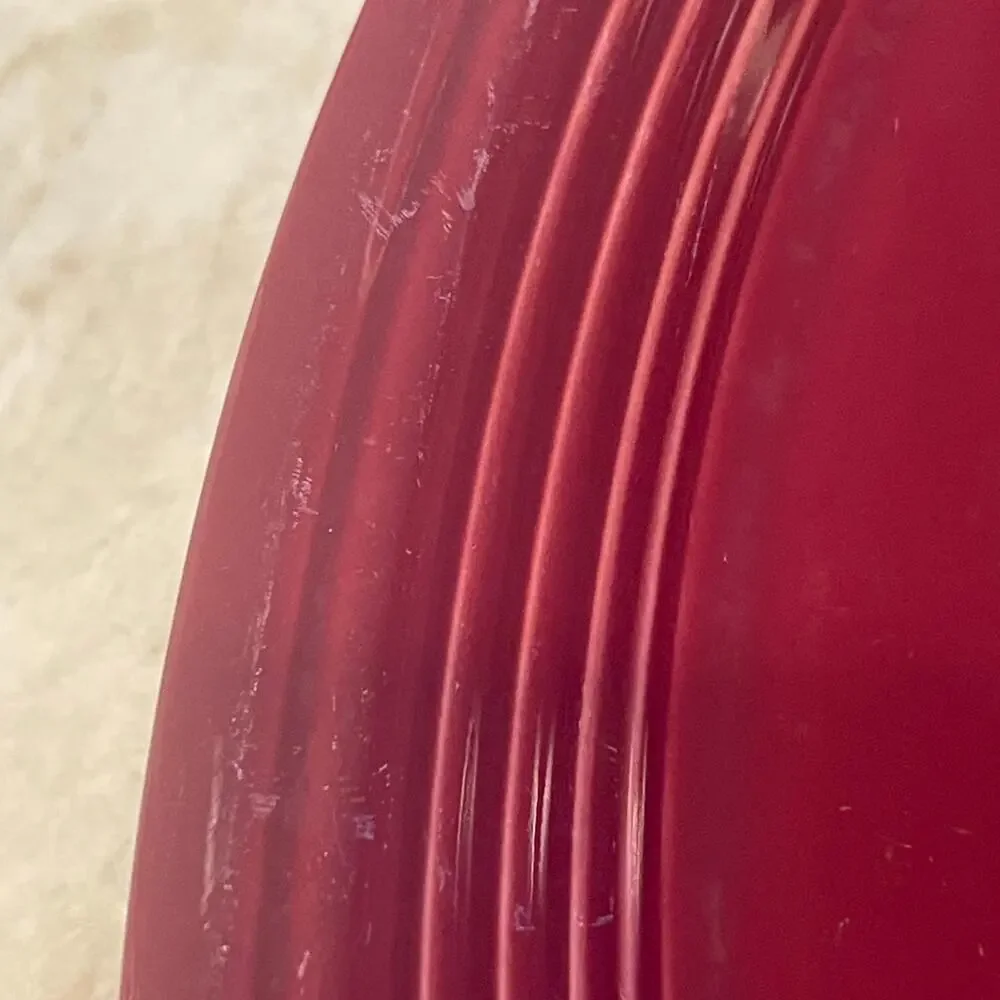 Fiesta ware oval platter claret
